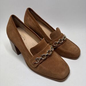 Alex Marie Women's Farin Loafer Pump Size 9 Brown 4 Feature Technology